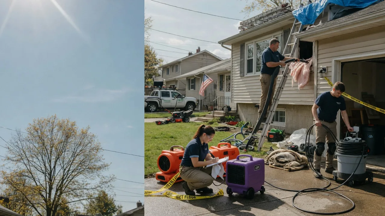 Emergency Water Removal in Bourbon, IN near me